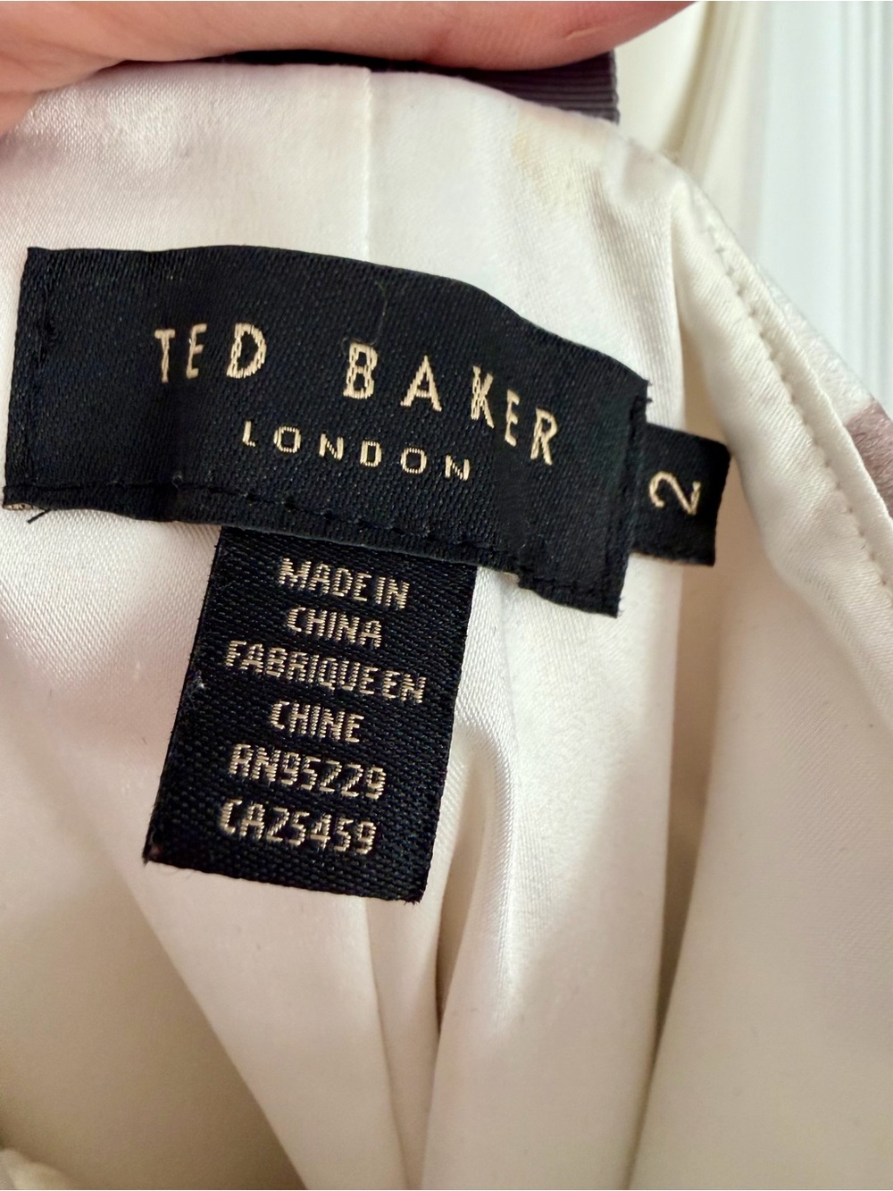 Ted Baker sheath dress with buckle detail on back - Picture 6 of 9